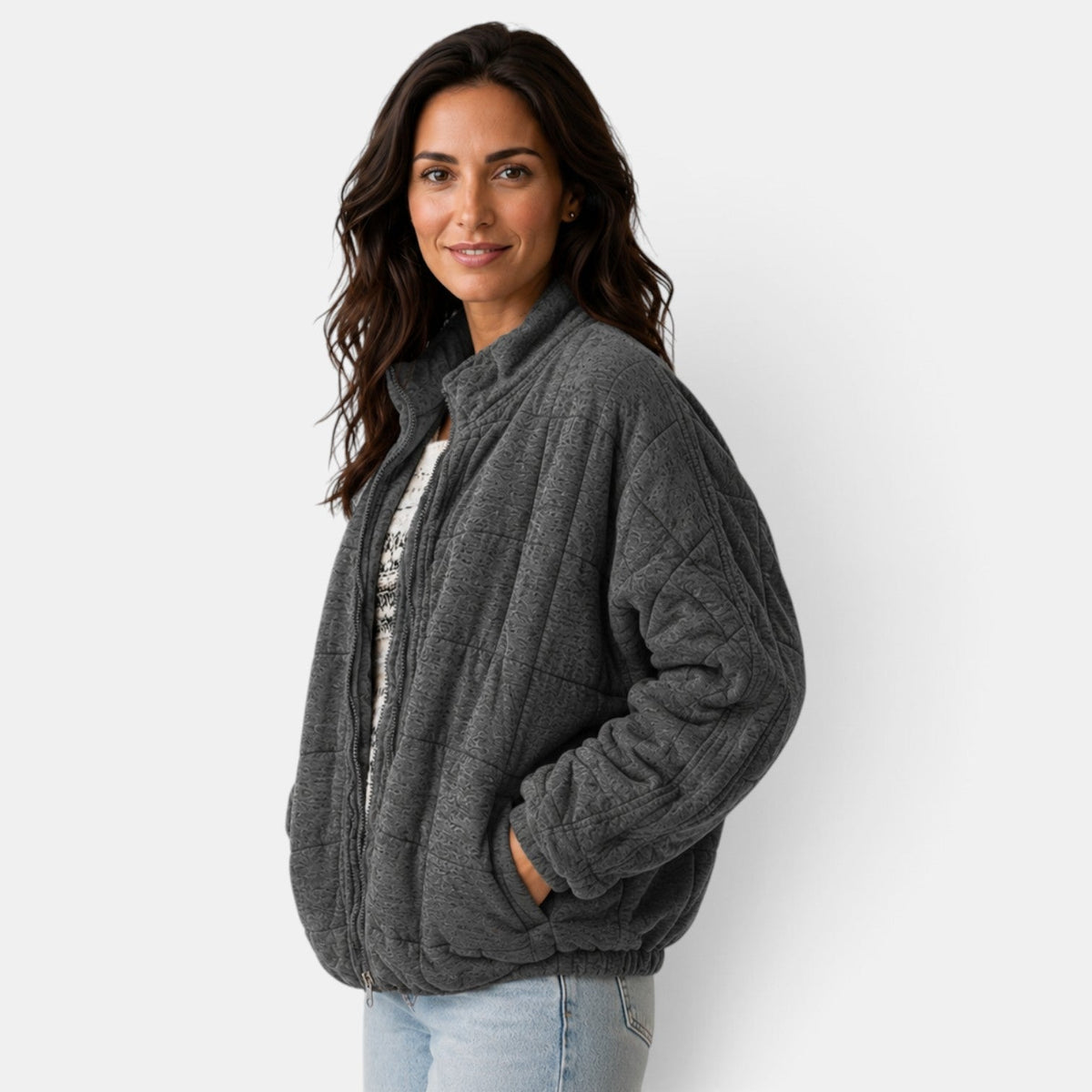Chaqueta Acolchada Mujer Oversize
