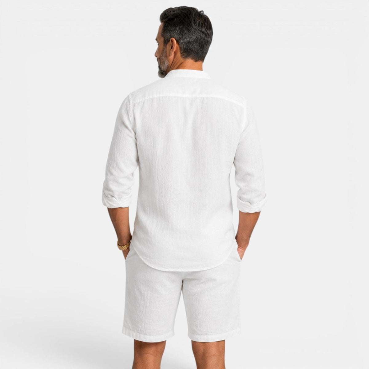 Conjunto Hombre Lino Casual