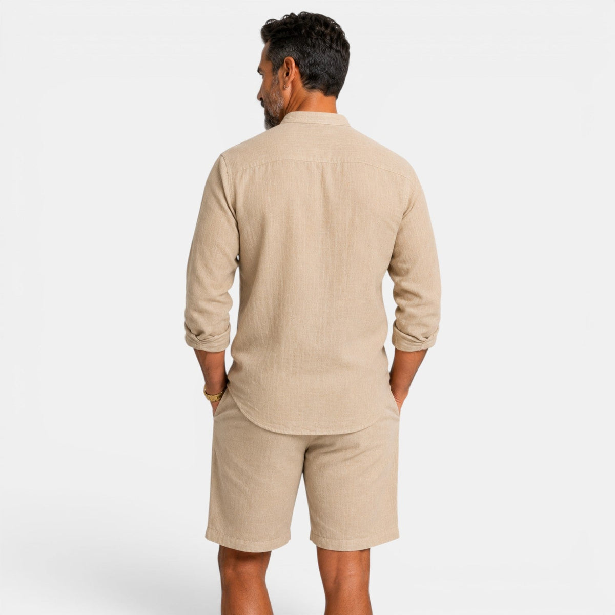 Conjunto Hombre Lino Casual