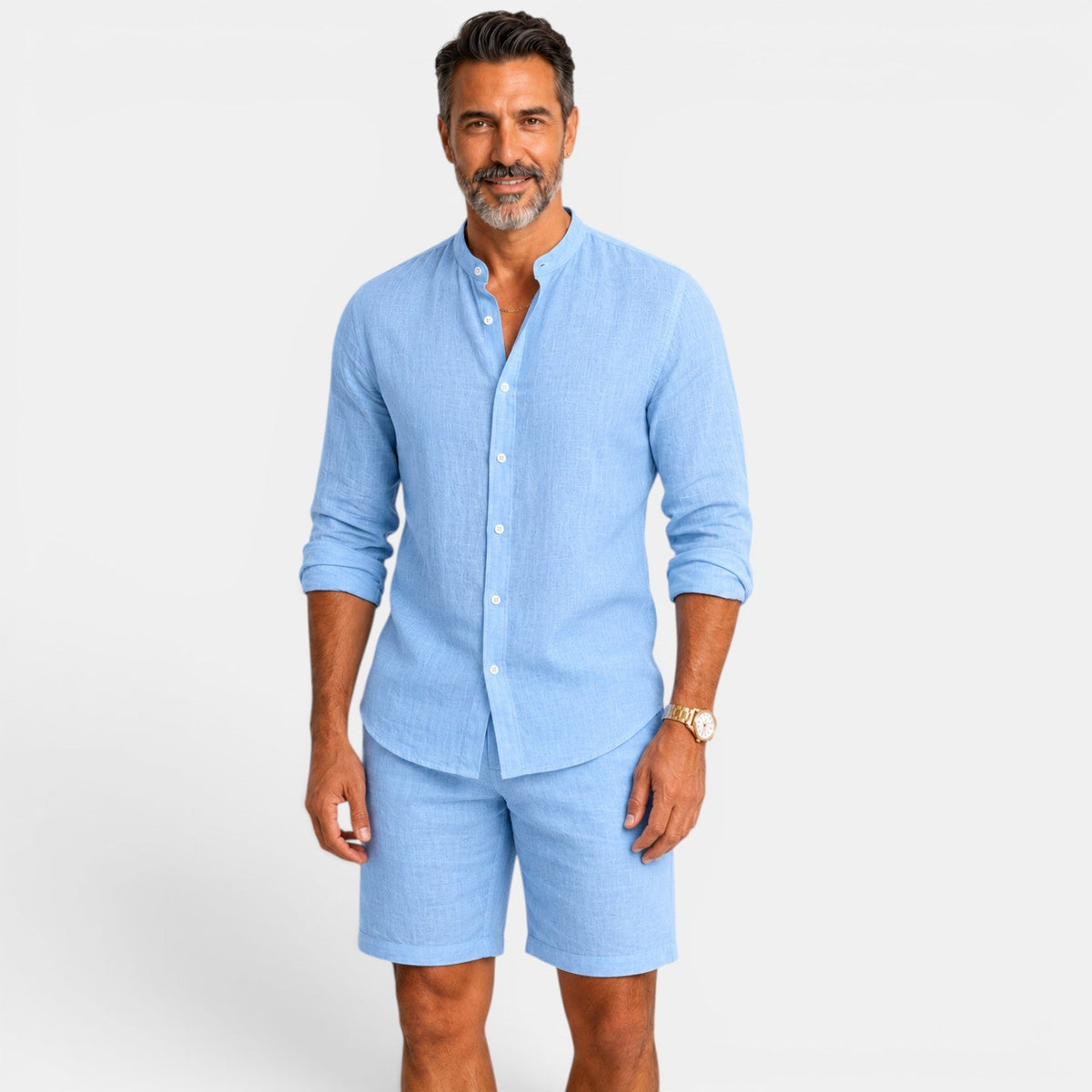 Conjunto Hombre Lino Casual