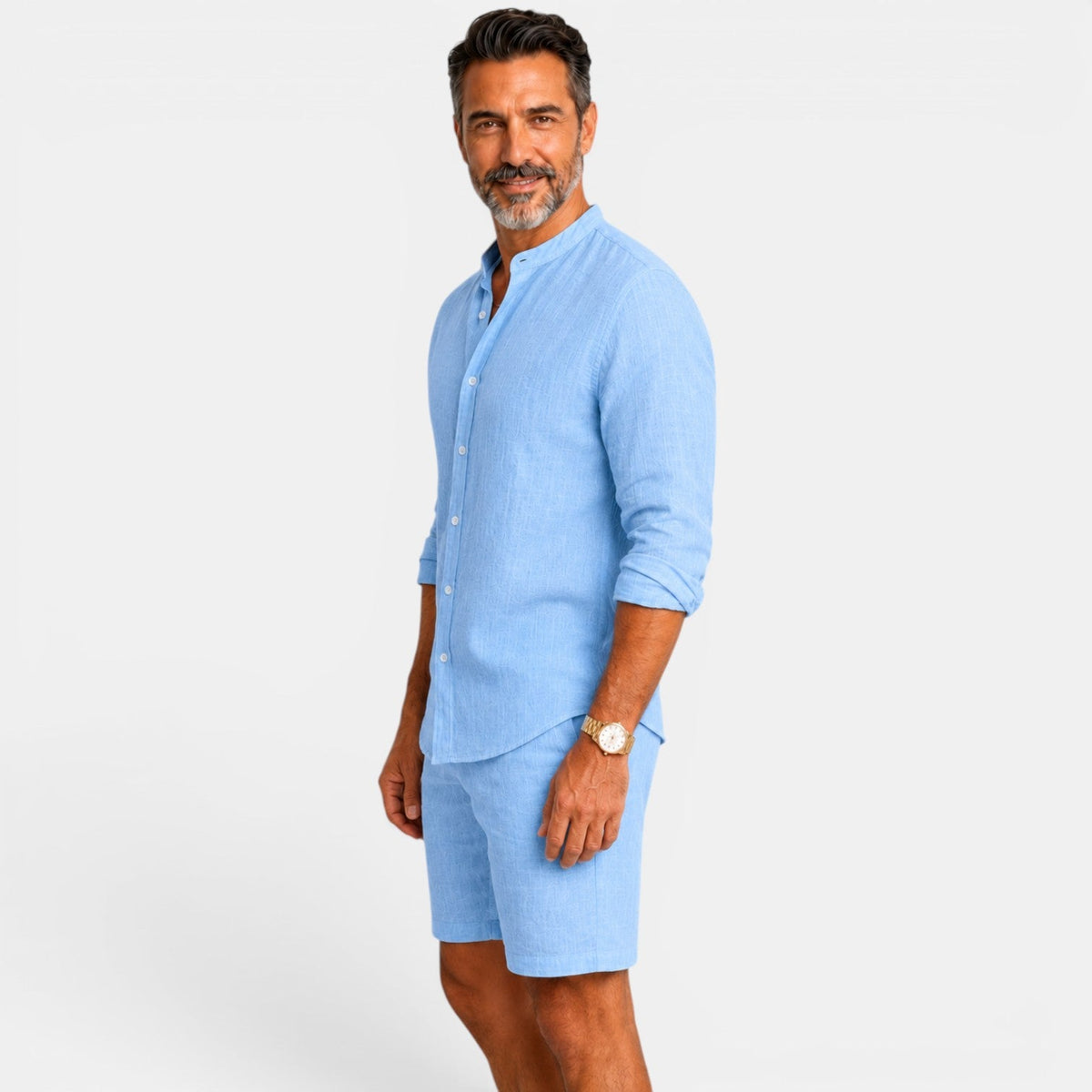 Conjunto Hombre Lino Casual