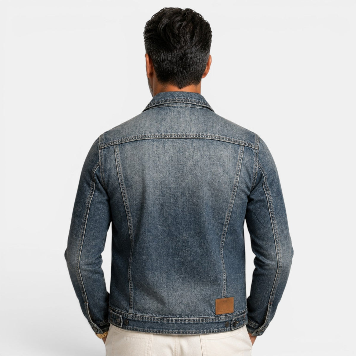 Chaqueta Vaquera Hombre Azul