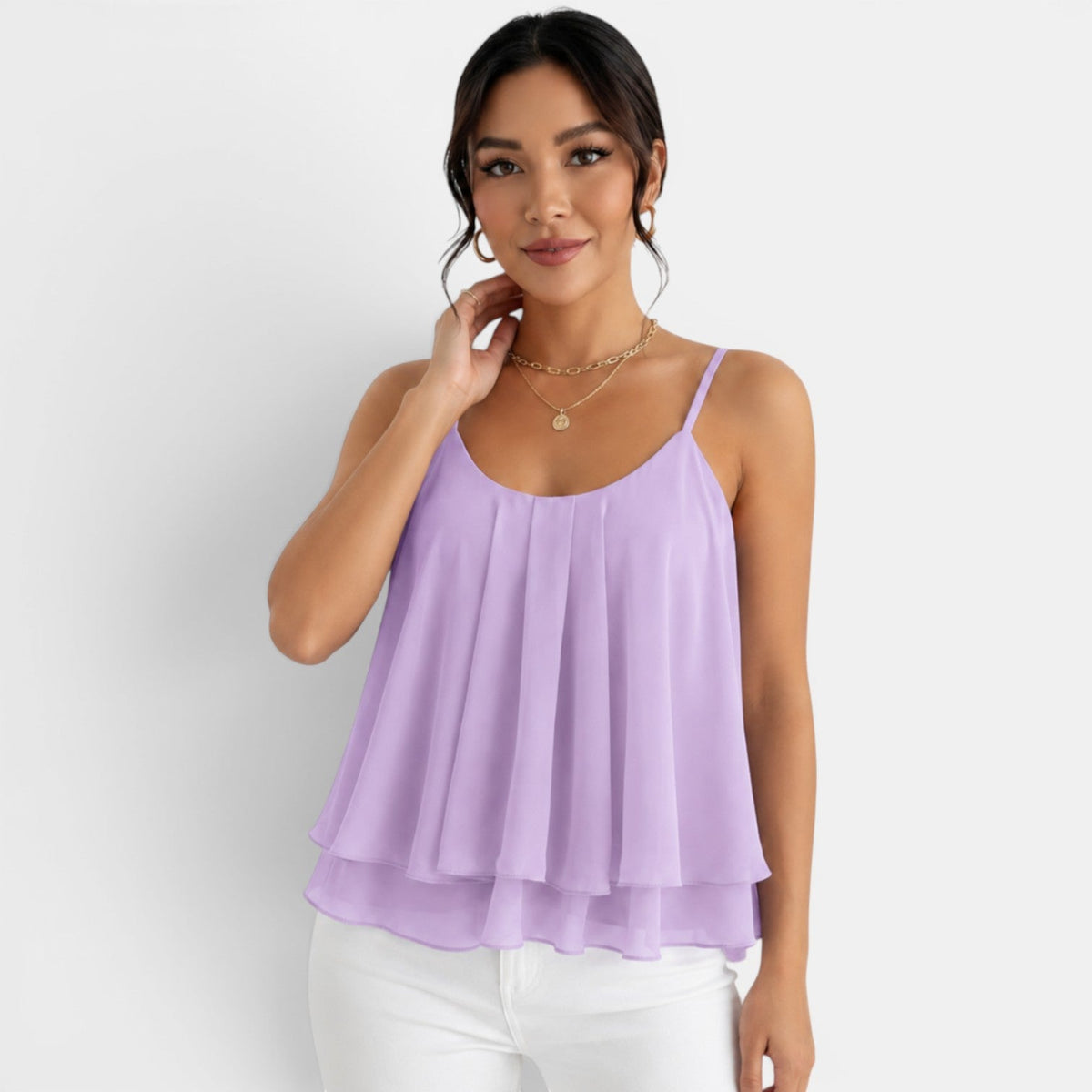 Top Camisola Mujer Perlas