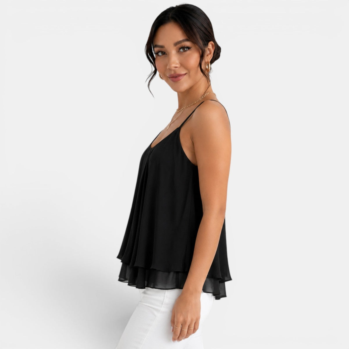 Top Camisola Mujer Perlas