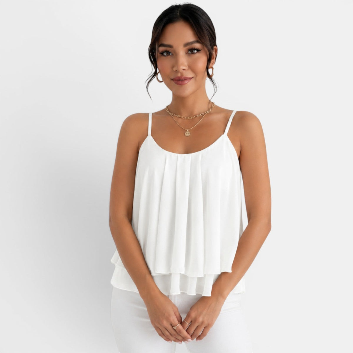 Top Camisola Mujer Perlas
