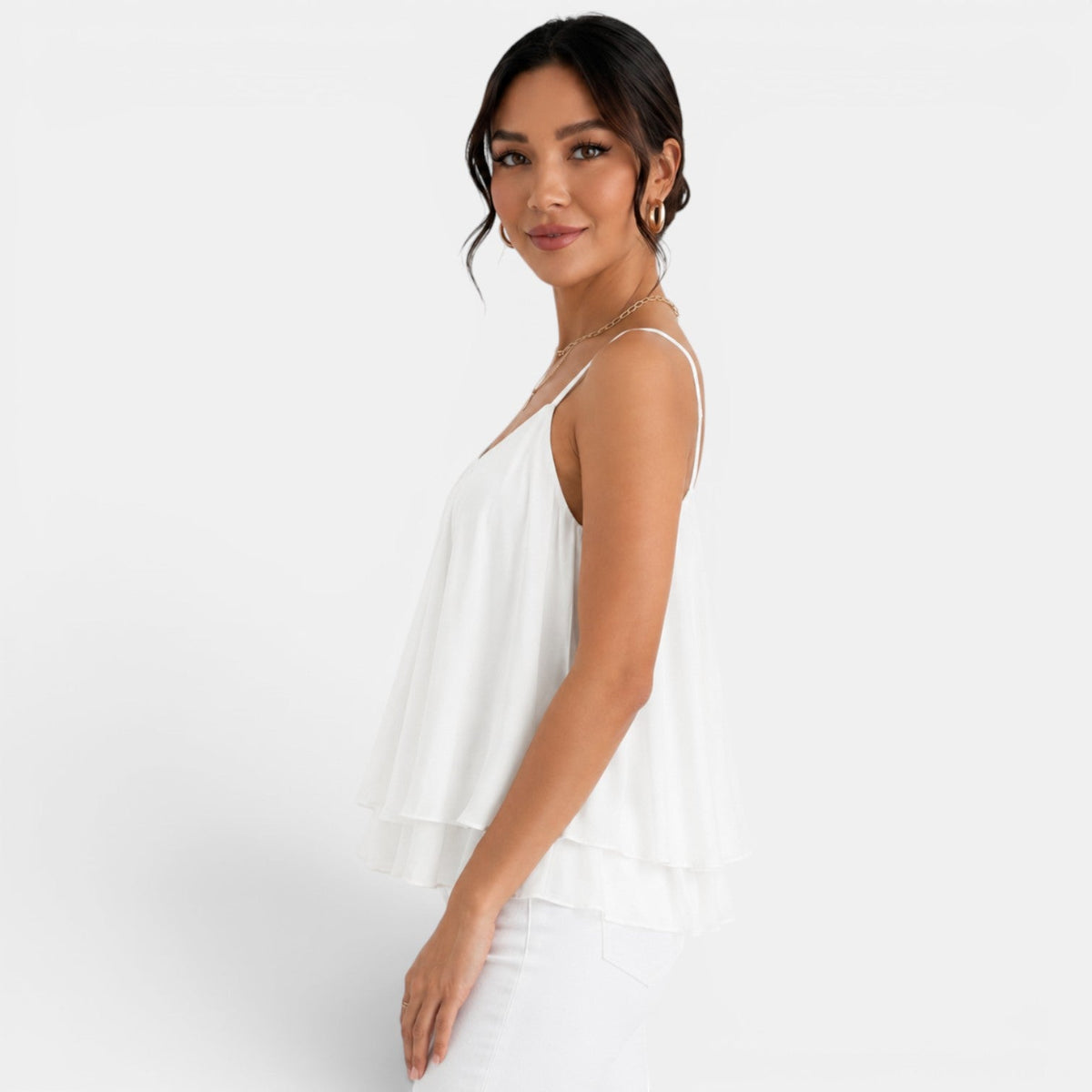 Top Camisola Mujer Perlas
