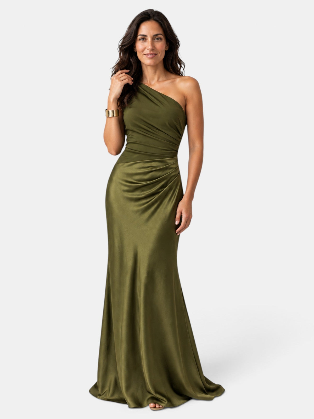 vestido-de-fiesta-largo-mujer-saten-fruncido