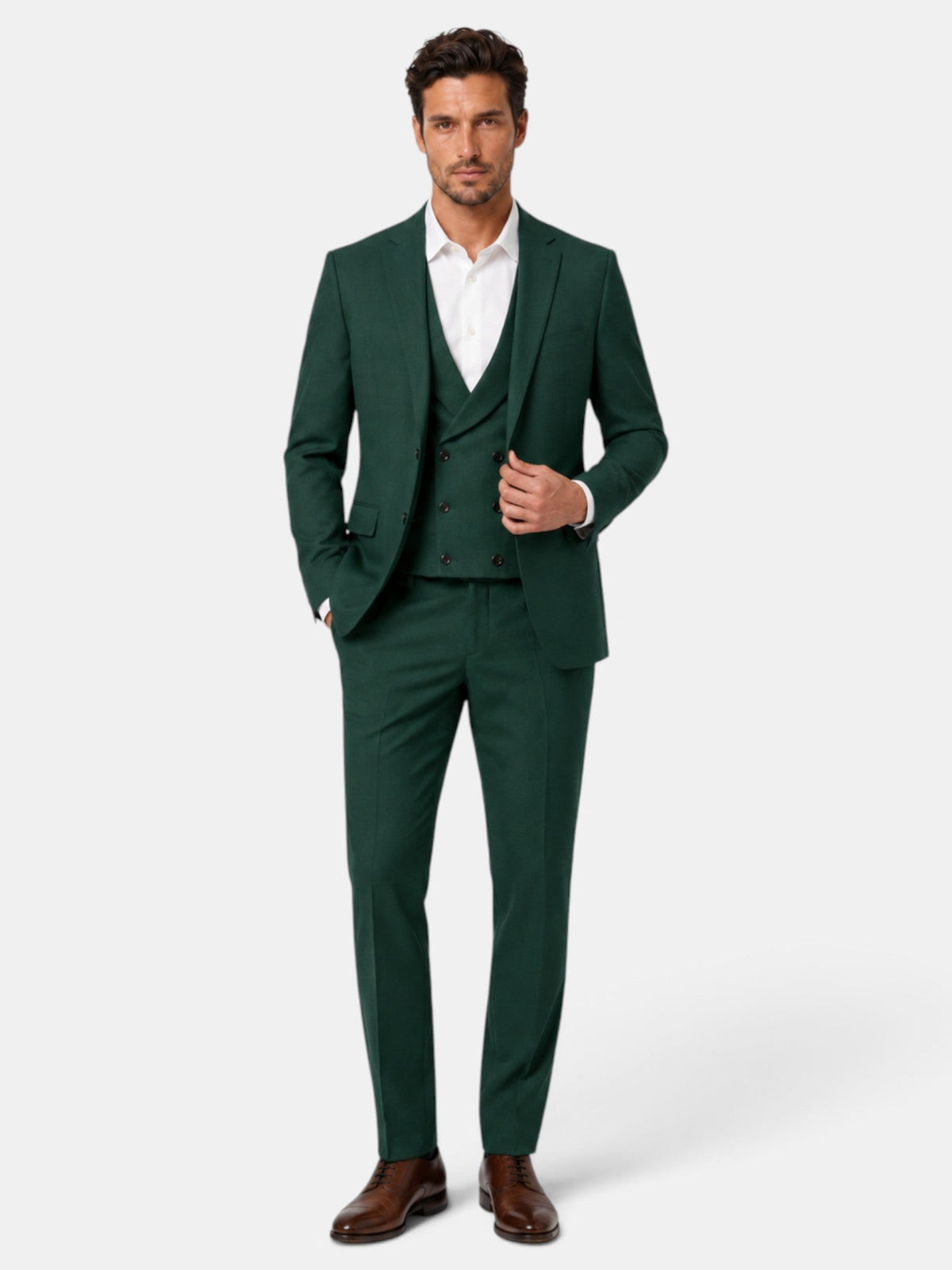 Traje Hombre 3 Piezas Elegante