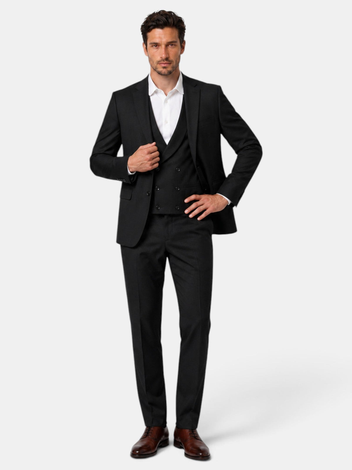 Traje Hombre 3 Piezas Elegante