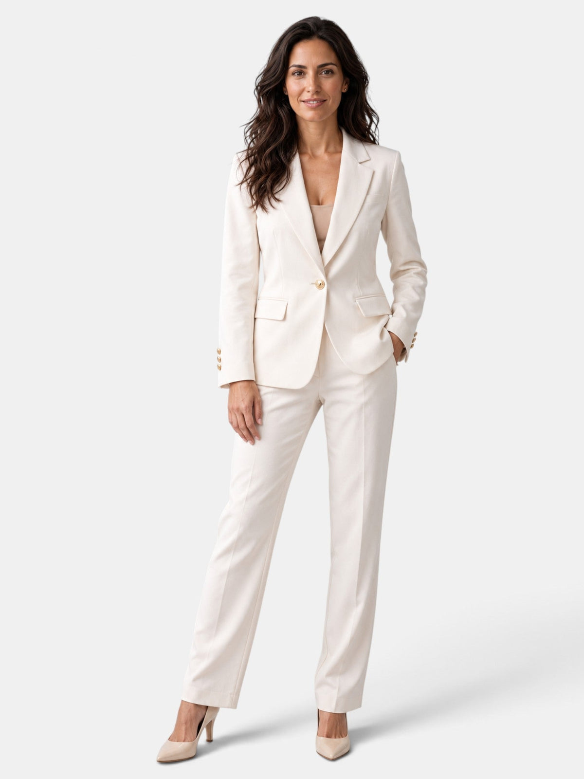 Traje Mujer Oficina Blazer Pantalón