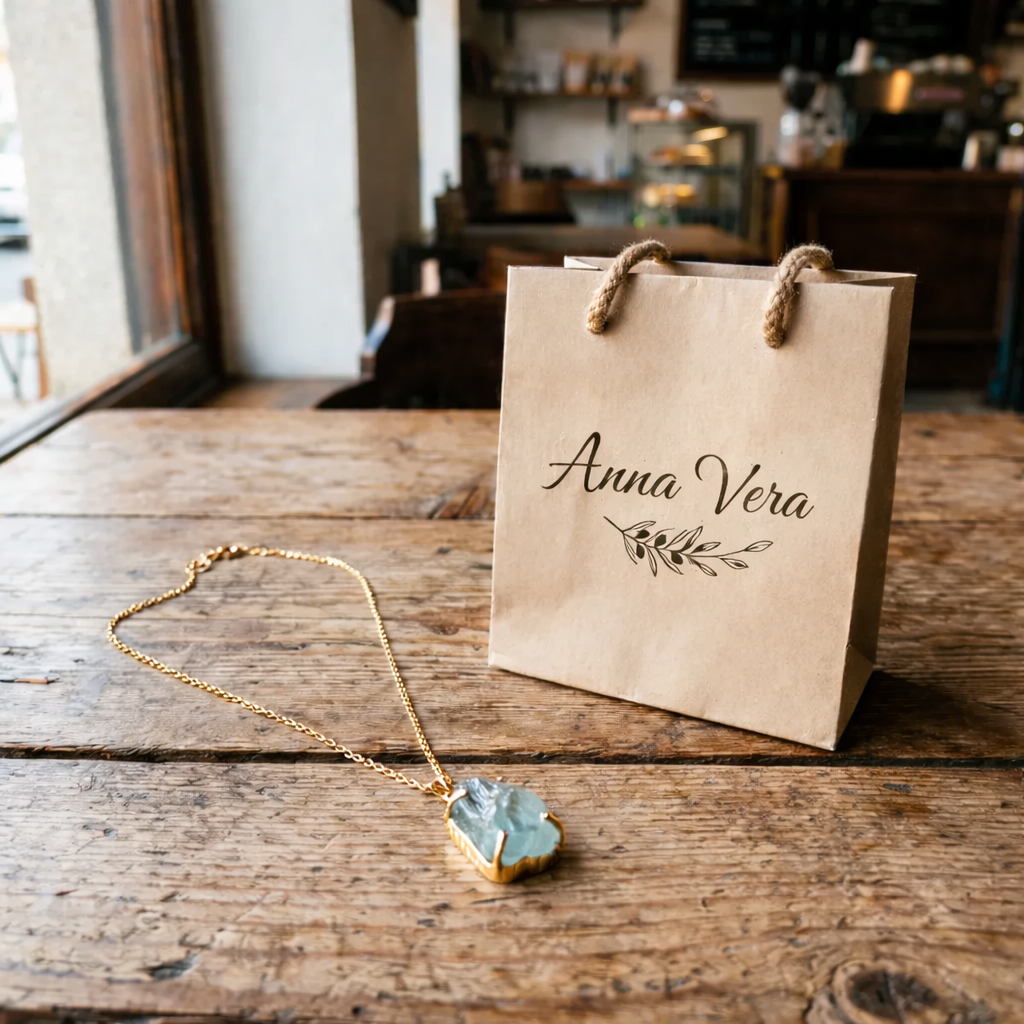 Collar Vintage Corazón Precioso Plata y Oro
