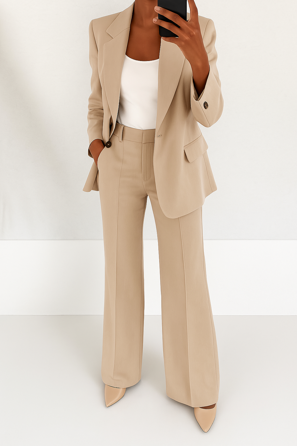 Brenda | Traje de Dos Piezas Clásico