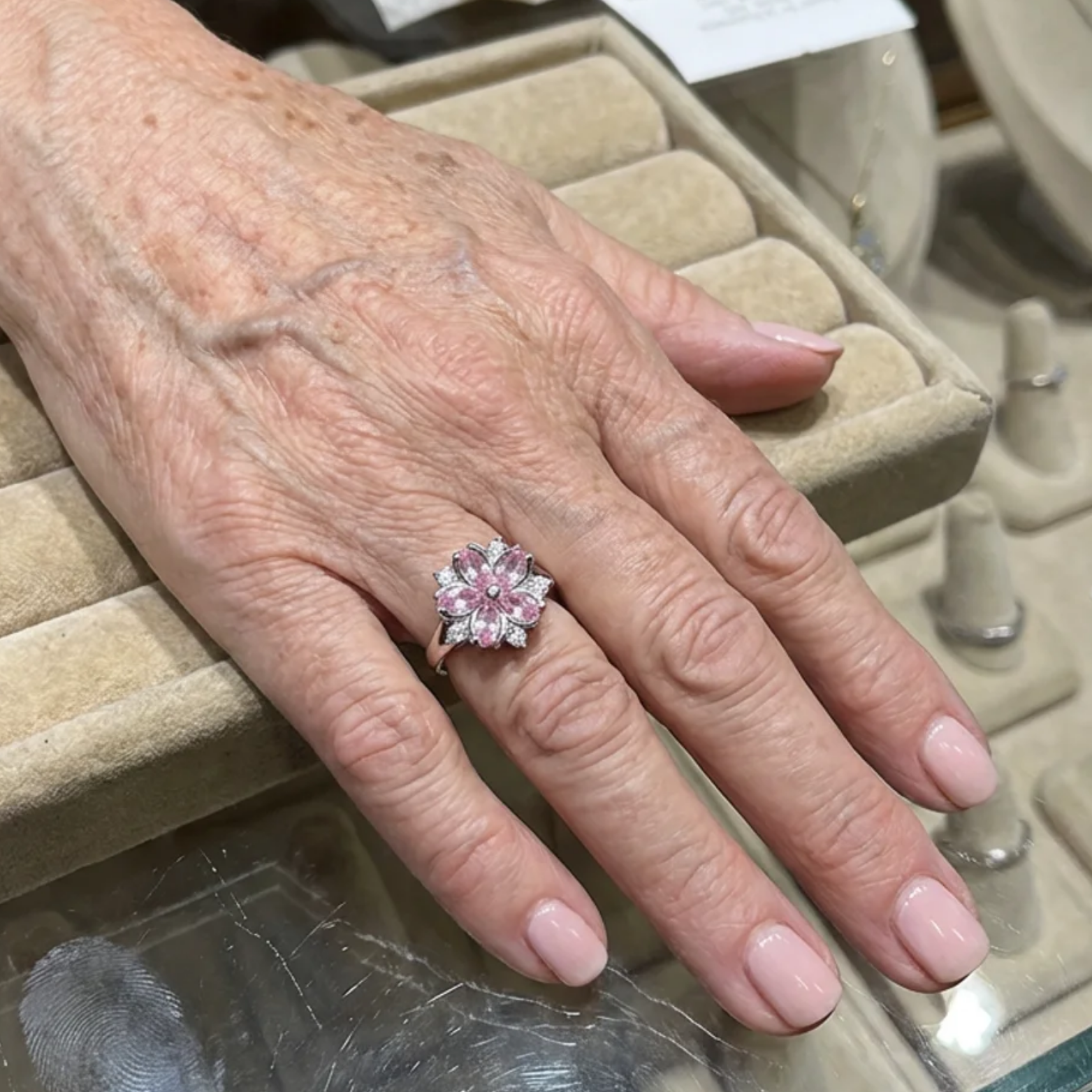 Anillo Flor de Cerezo