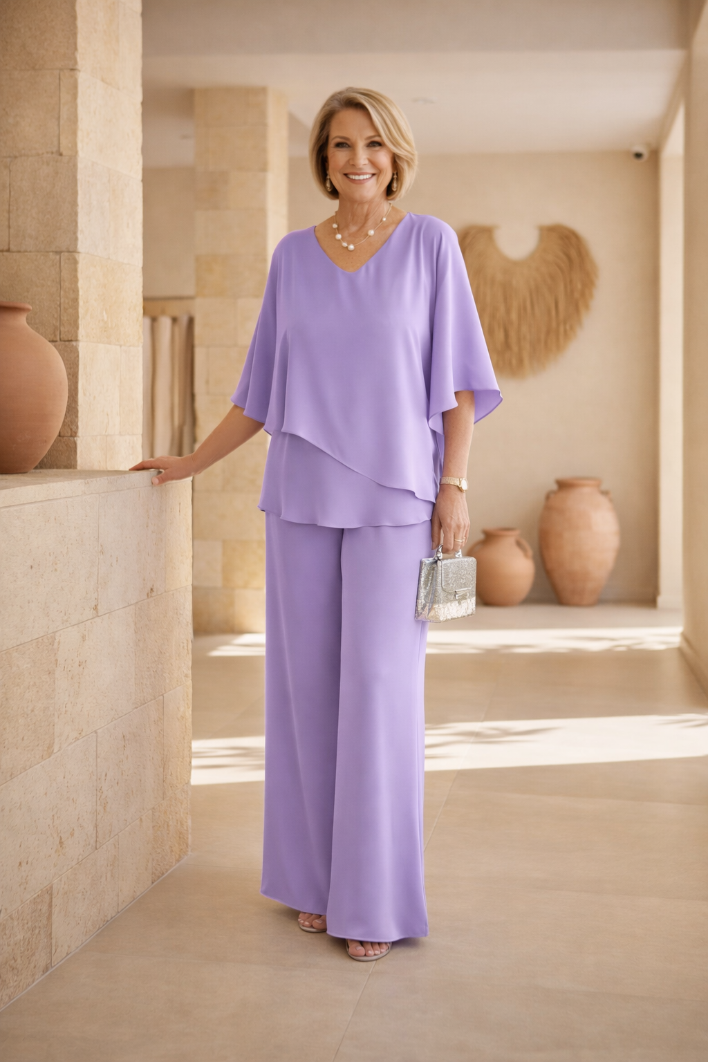Martha | Conjunto de Pantalón Ancho