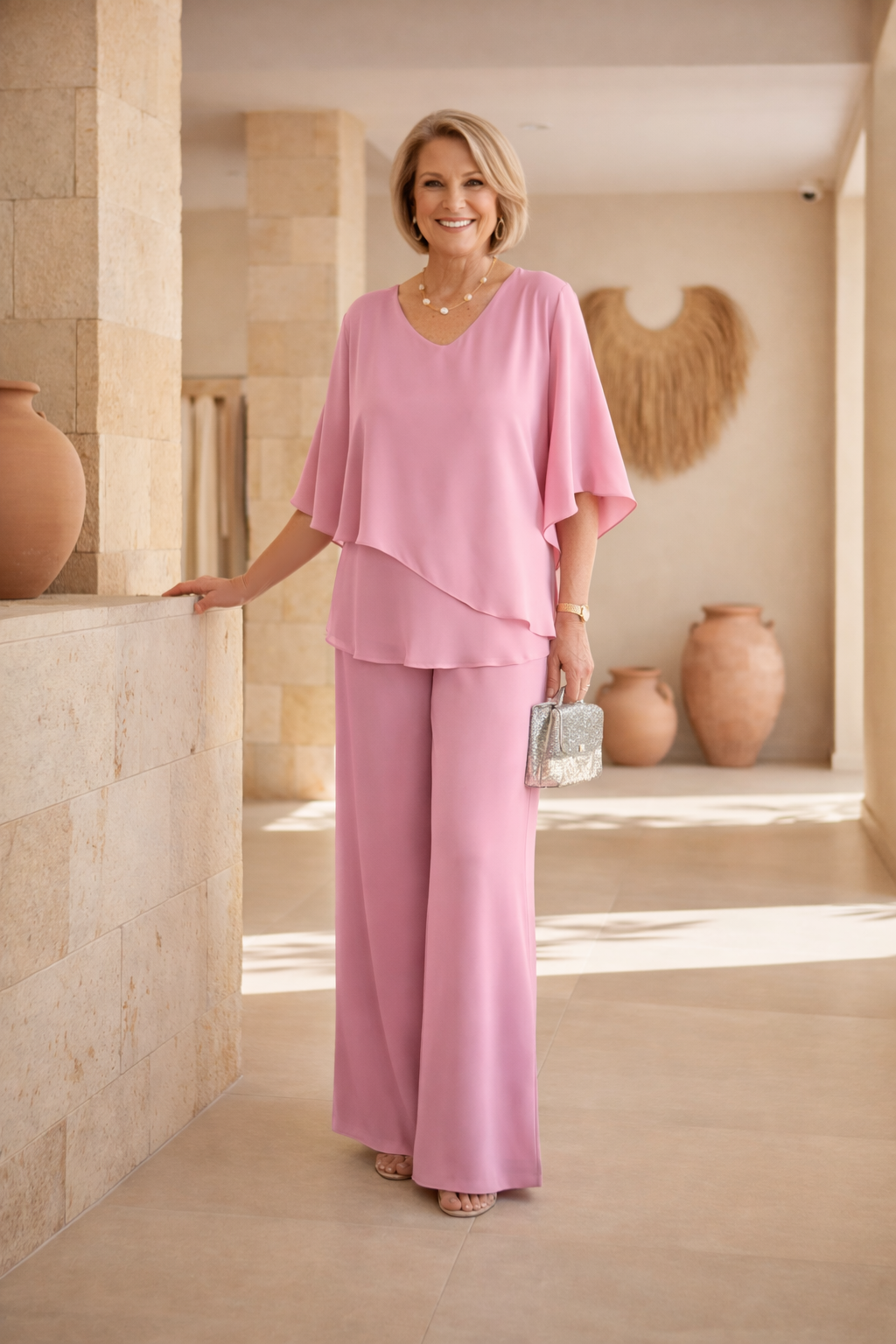 Martha | Conjunto de Pantalón Ancho