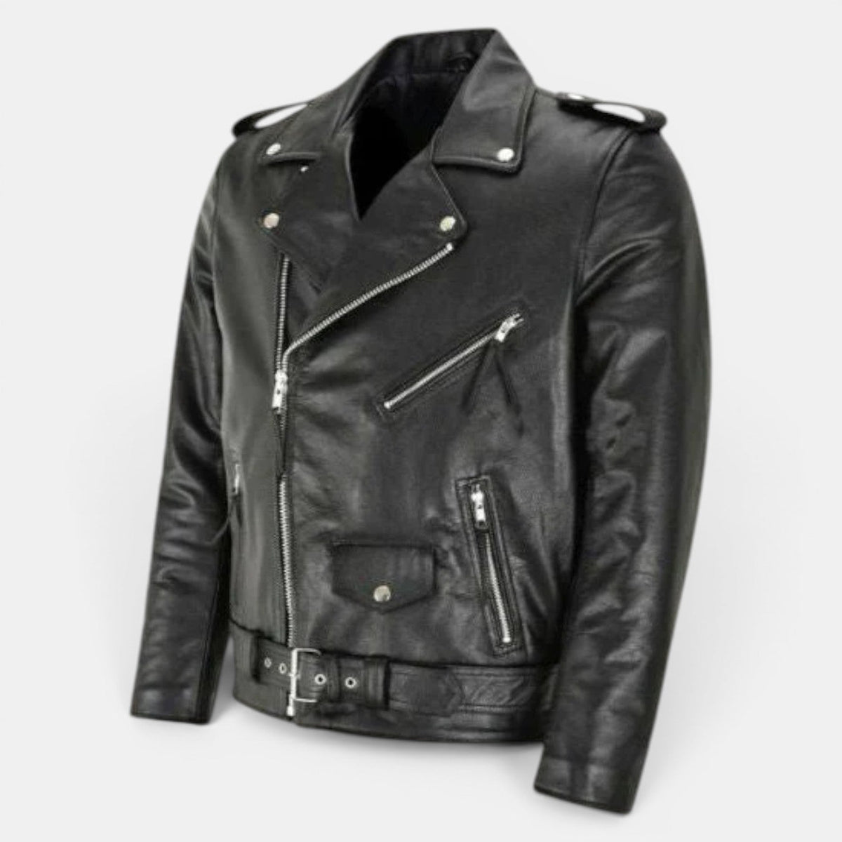 Chaqueta de Piel Vegana Hombre Premium – Diseño Moderno y Elegante