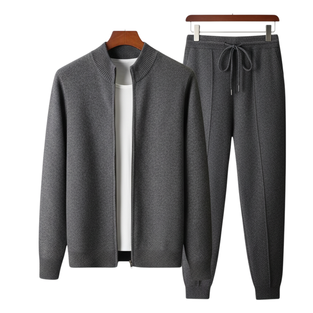 Chándal Hombre Premium 100% Merino Wool – Conjunto Elegante y Cómodo