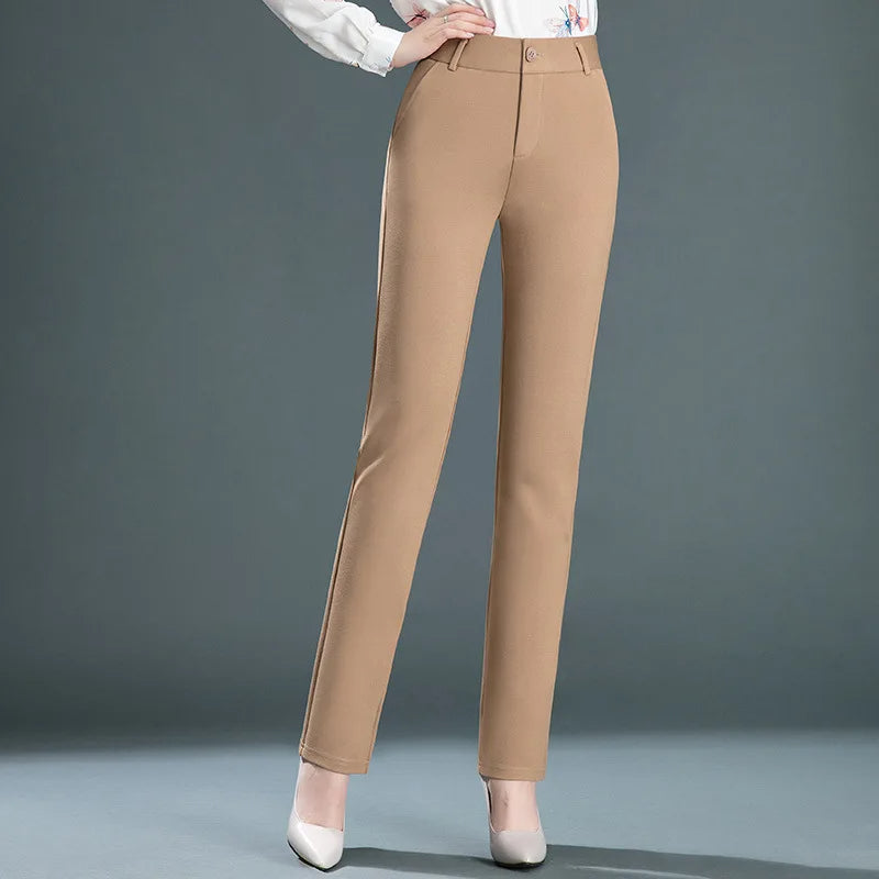 Pantalón de Vestir Elegante para Mujer con Corte Moderno