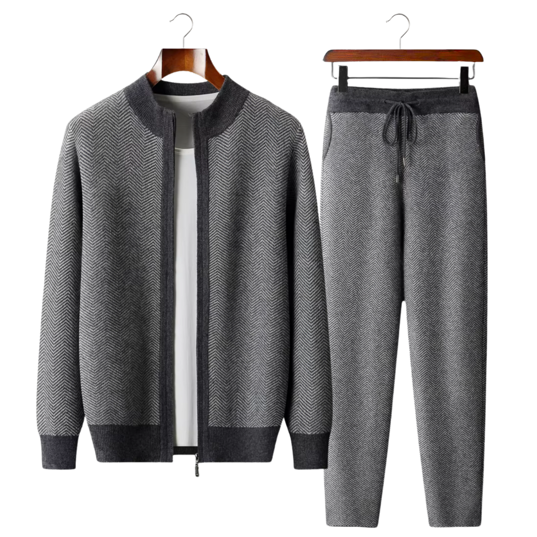 Conjunto de Cashmere Hombre Premium – 100% Lana Merino