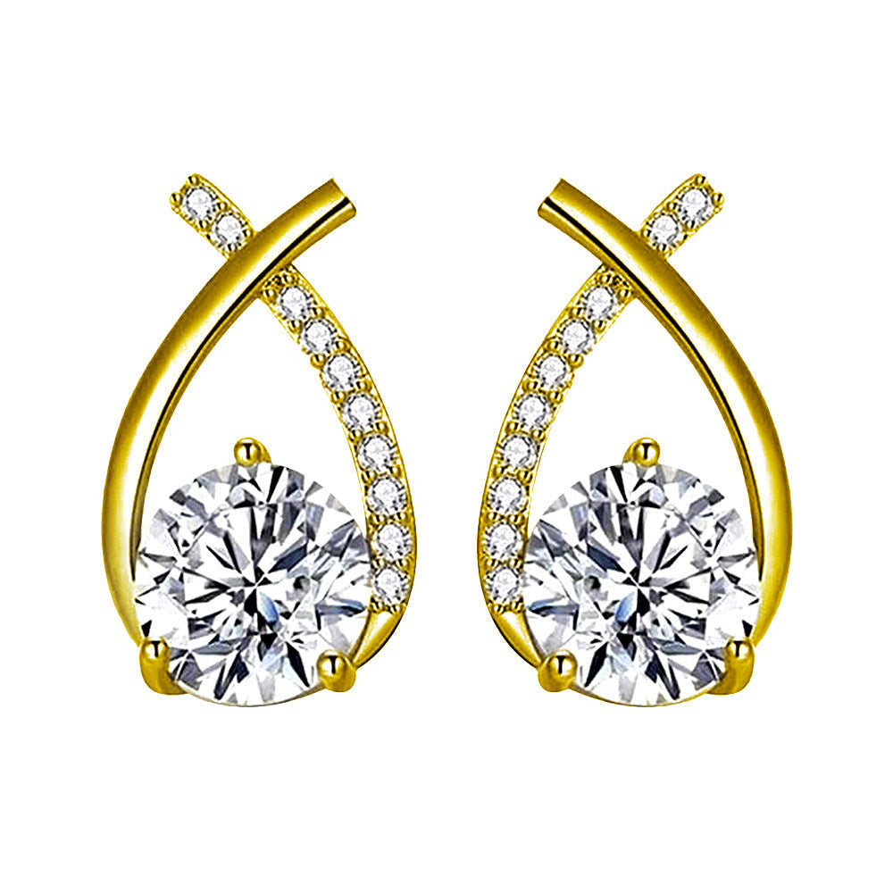 Pendientes Arielle Oro Blanco