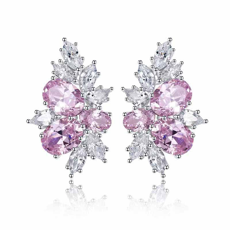 Pendientes Lyra Rubor Floral