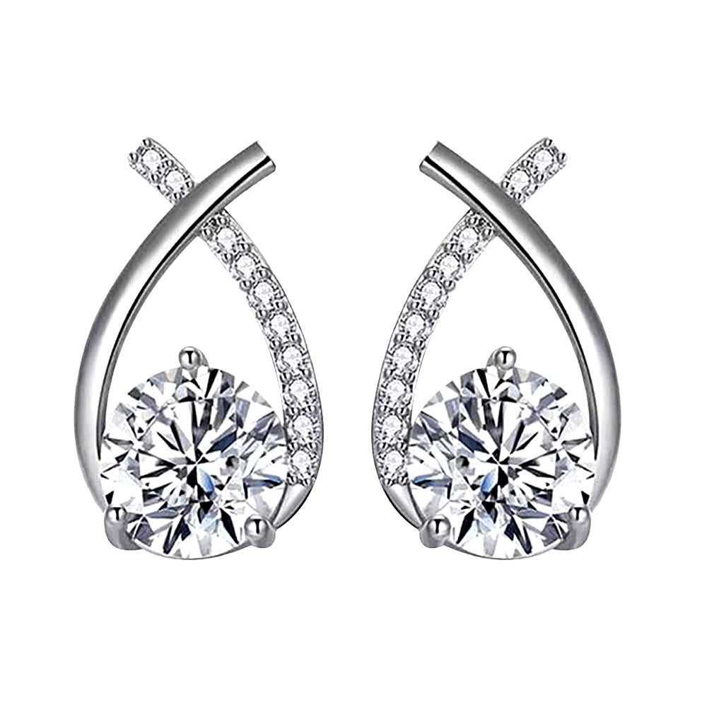 Pendientes Arielle Oro Blanco