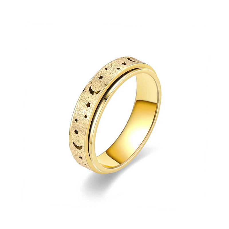 Anillo Atlas Cielo Nocturno Oro