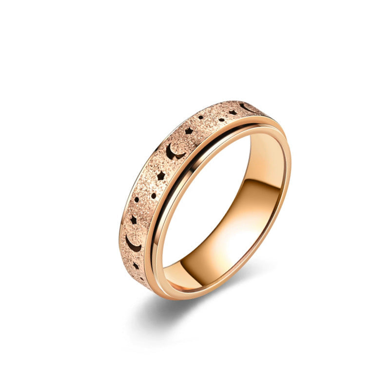 Anillo Atlas Cielo Nocturno Oro