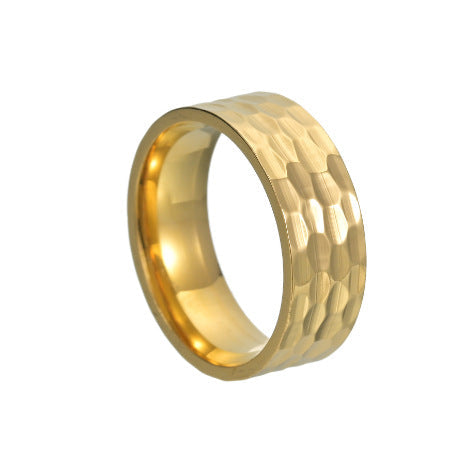 Anillo Martillado Varek Oro