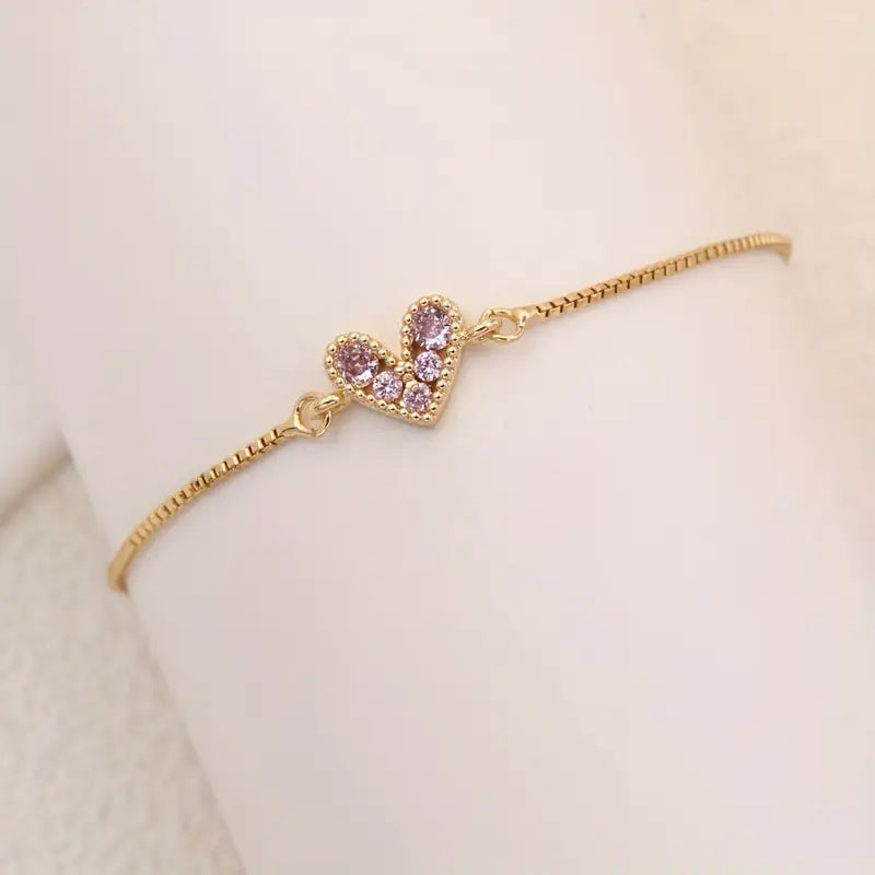 Pulsera Amor Rosa Suave