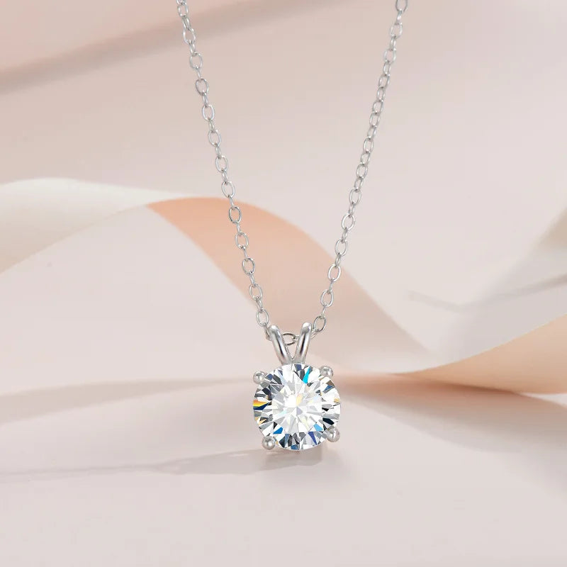 Collar Exclusivo Plata con Moissanite