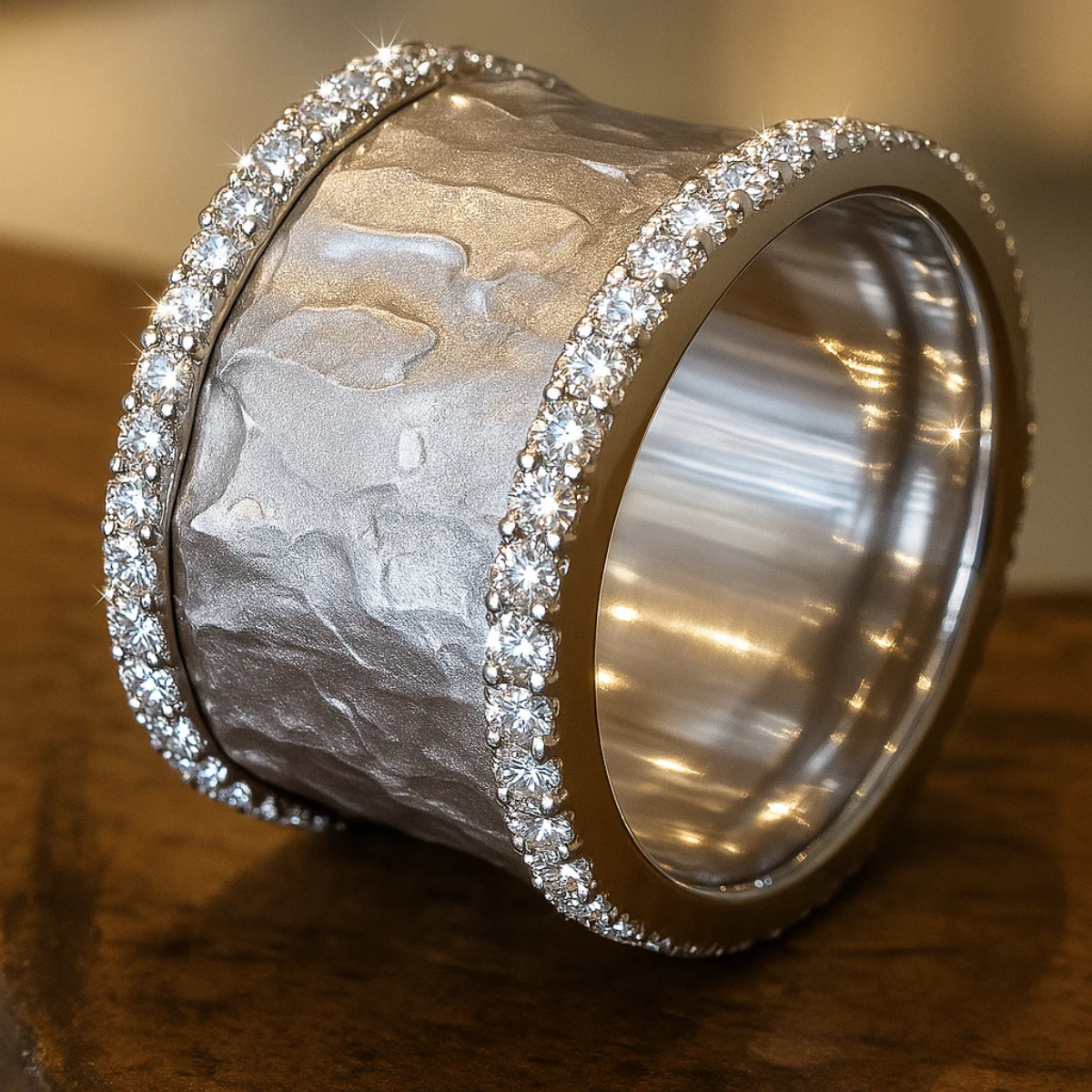 Anillo Vintage Plata con Circonios