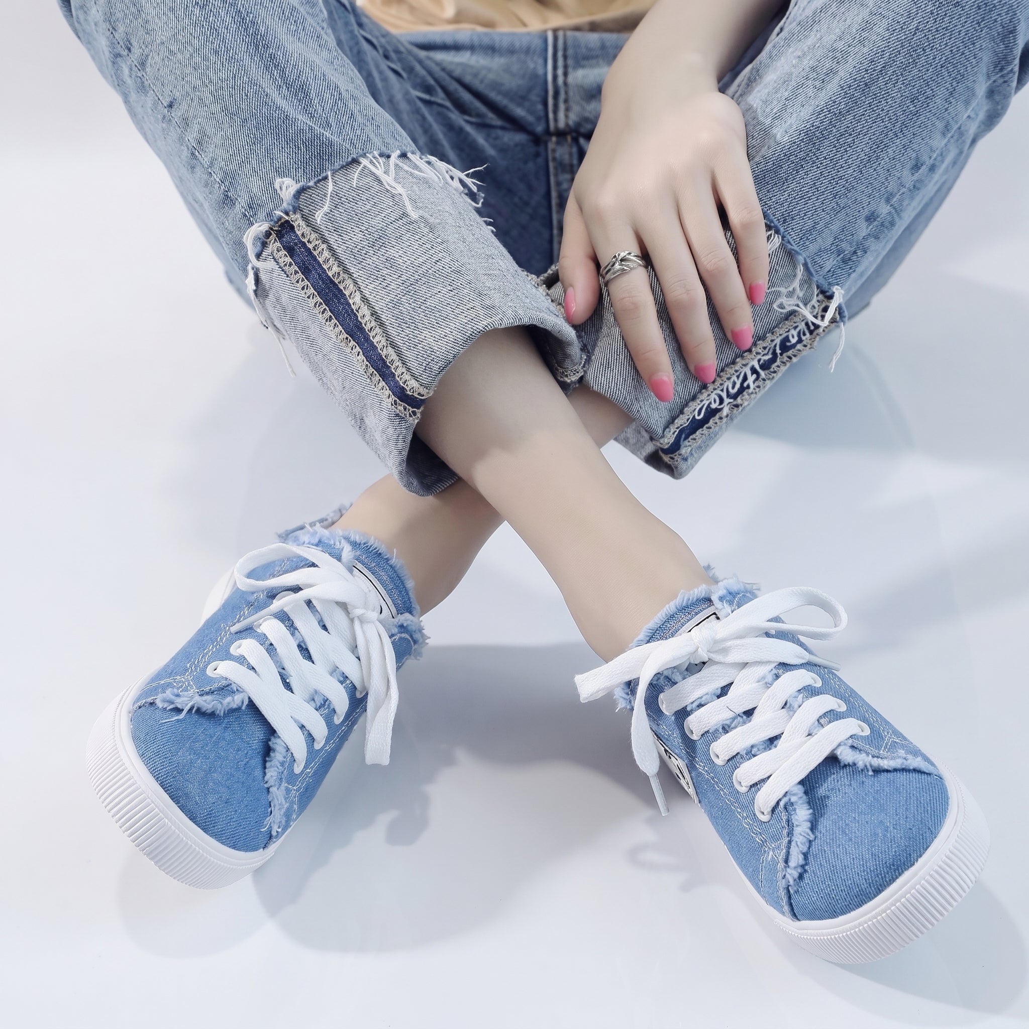 Mules Capri Denim