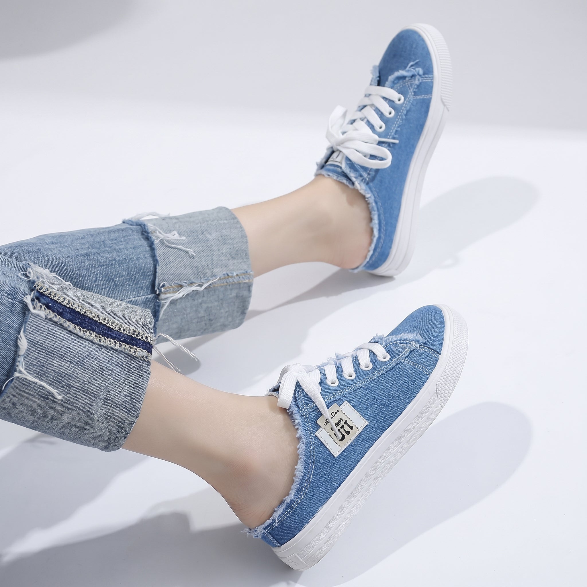 Mules Capri Denim