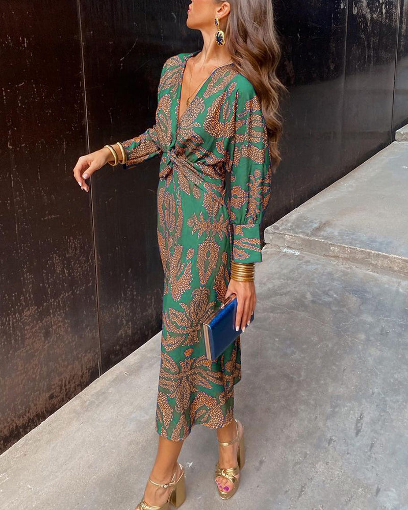 Selma | Elegant Midi Dress for Women