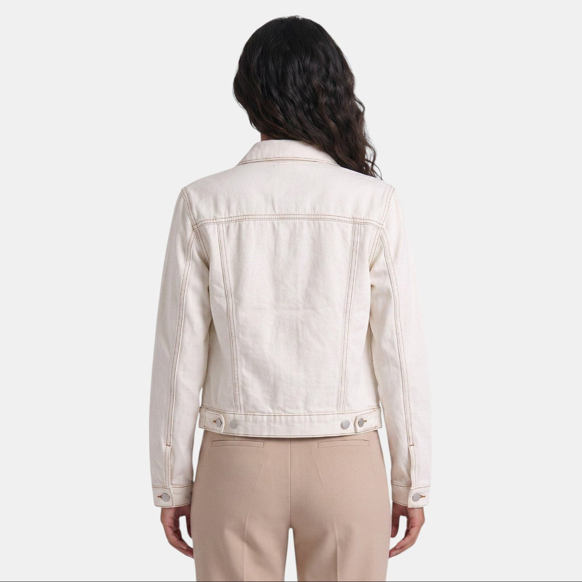 Chaqueta Vaquera Mujer Premium – Corte Recto Clásico