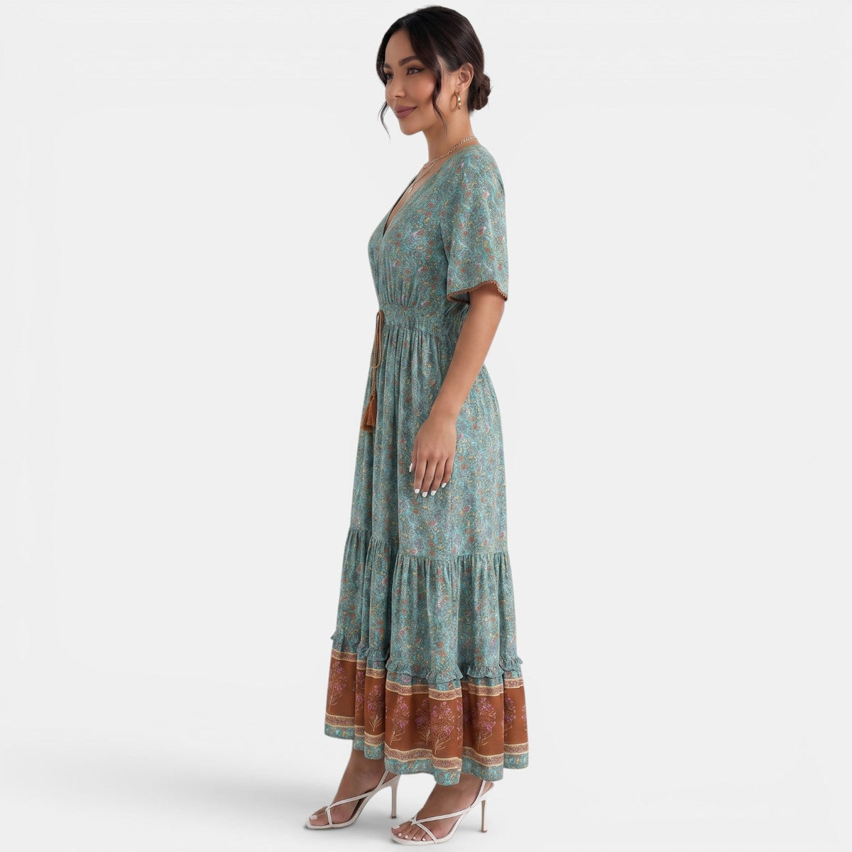 Vestido Boho Verano Mujer