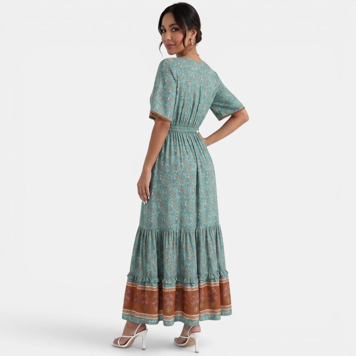 Vestido Boho Verano Mujer