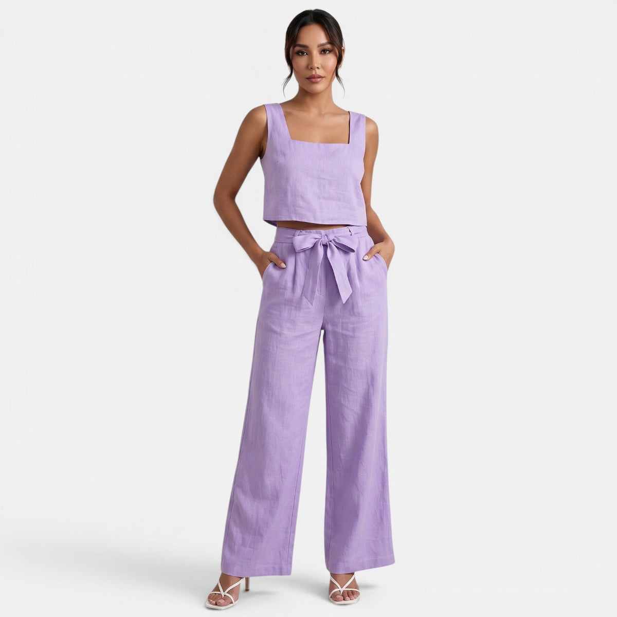 Conjunto Mujer Verano Lino