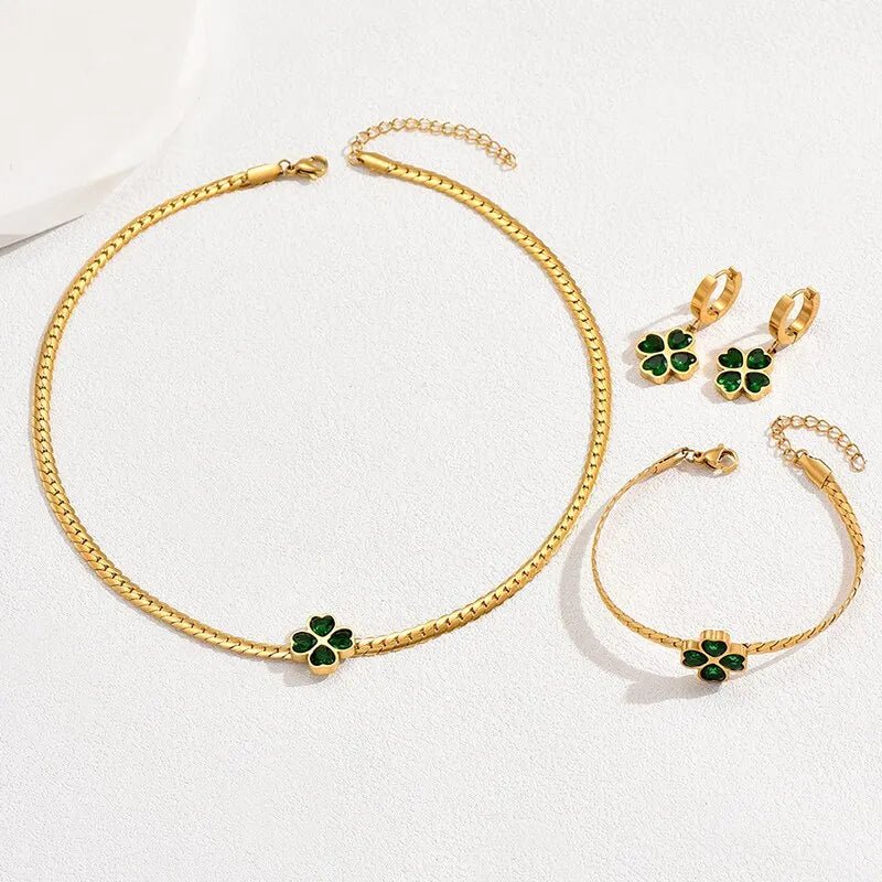 Set de Joyería Trébol