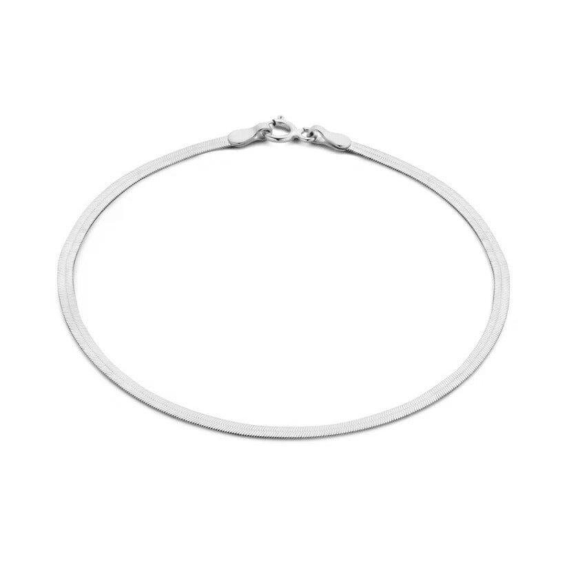 Pulsera Serpiente Sol Oro Blanco