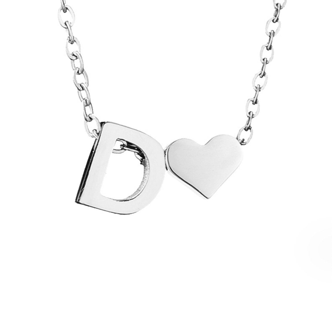 Collar Inicial Atemporal con Corazón