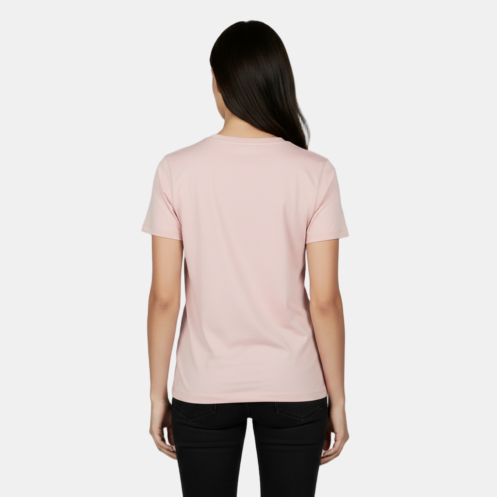 T-shirt Basica Donna in Cotone - Vestibilità Ampia e Manica Corta