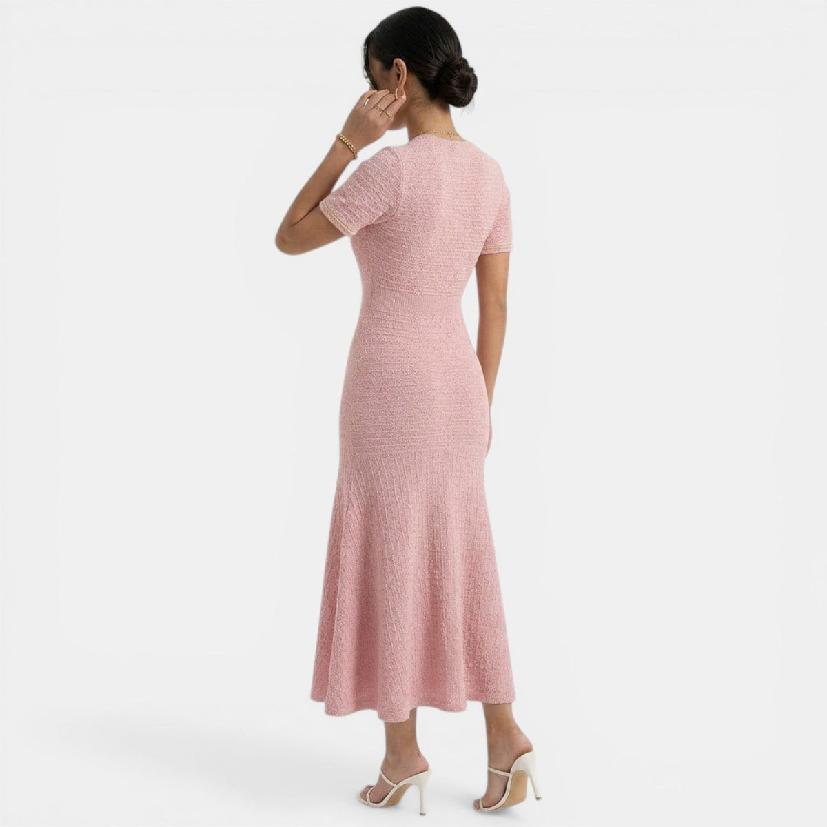 Vestido Midi Elegante Mujer