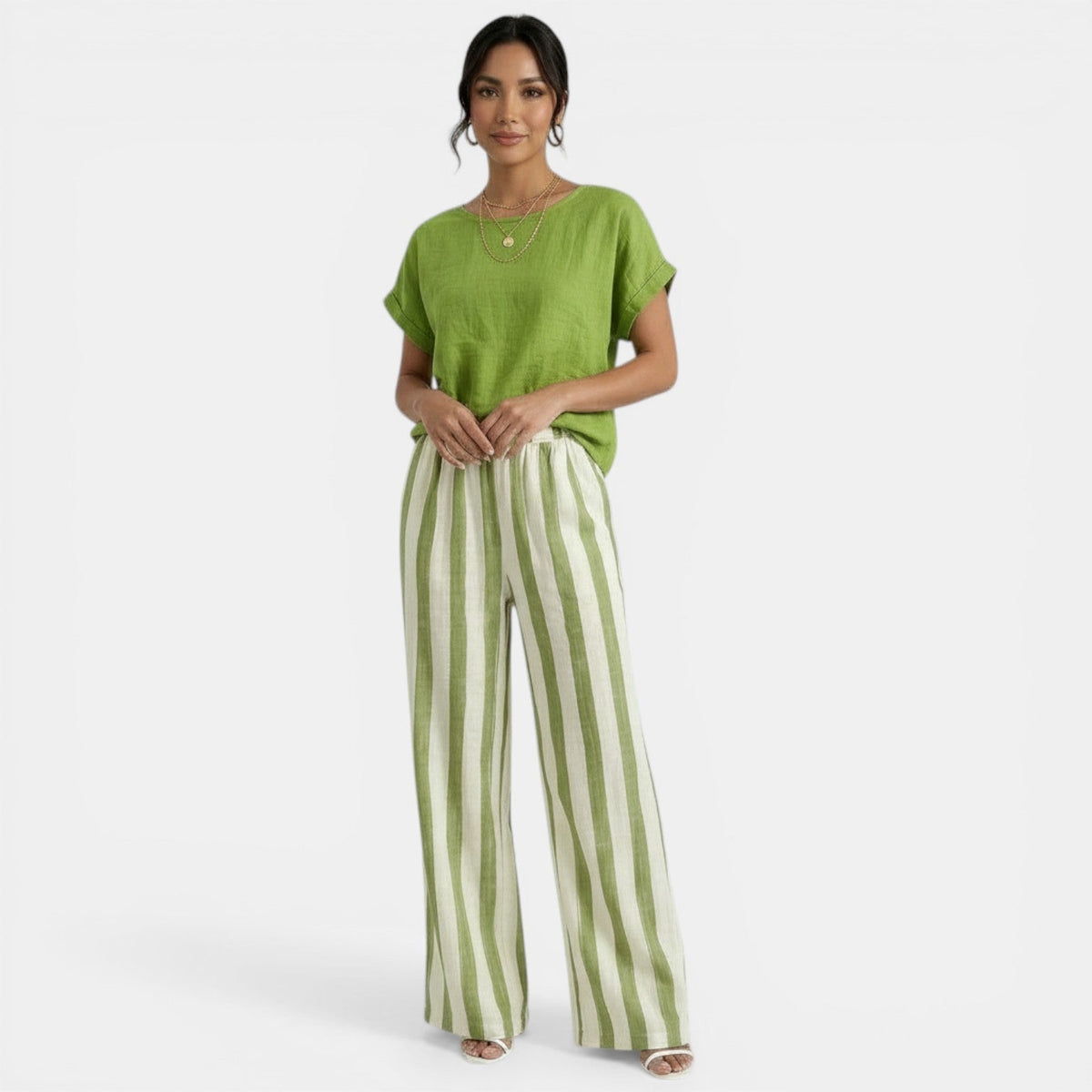 Conjunto Mujer Lino Verano