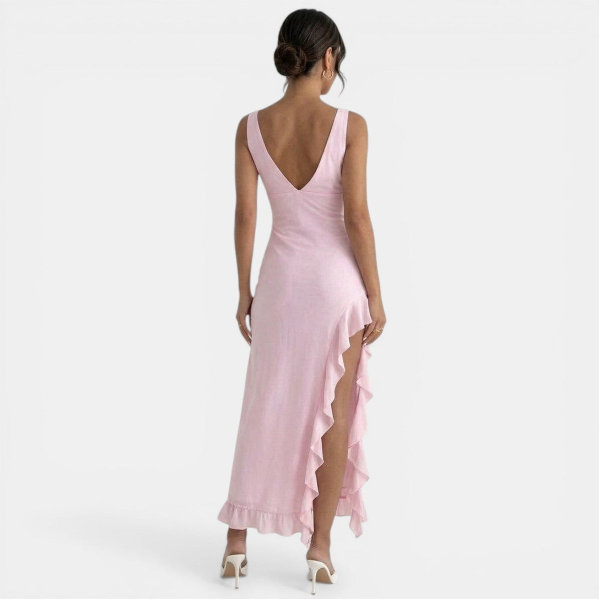 Vestido Midi Elegante Mujer