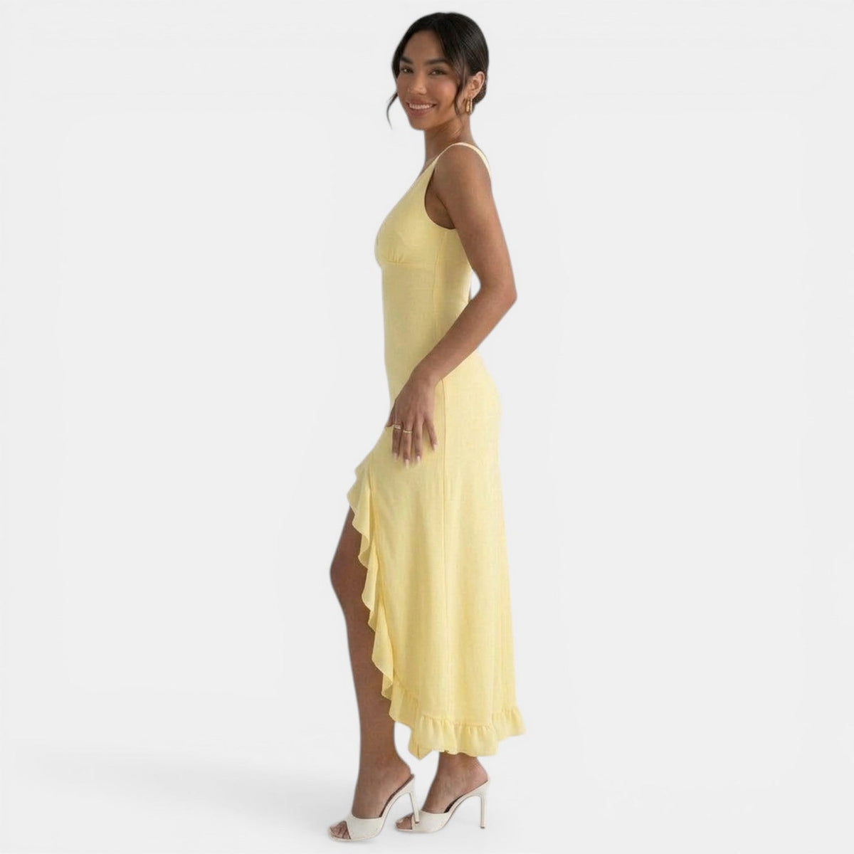 Vestido Midi Elegante Mujer