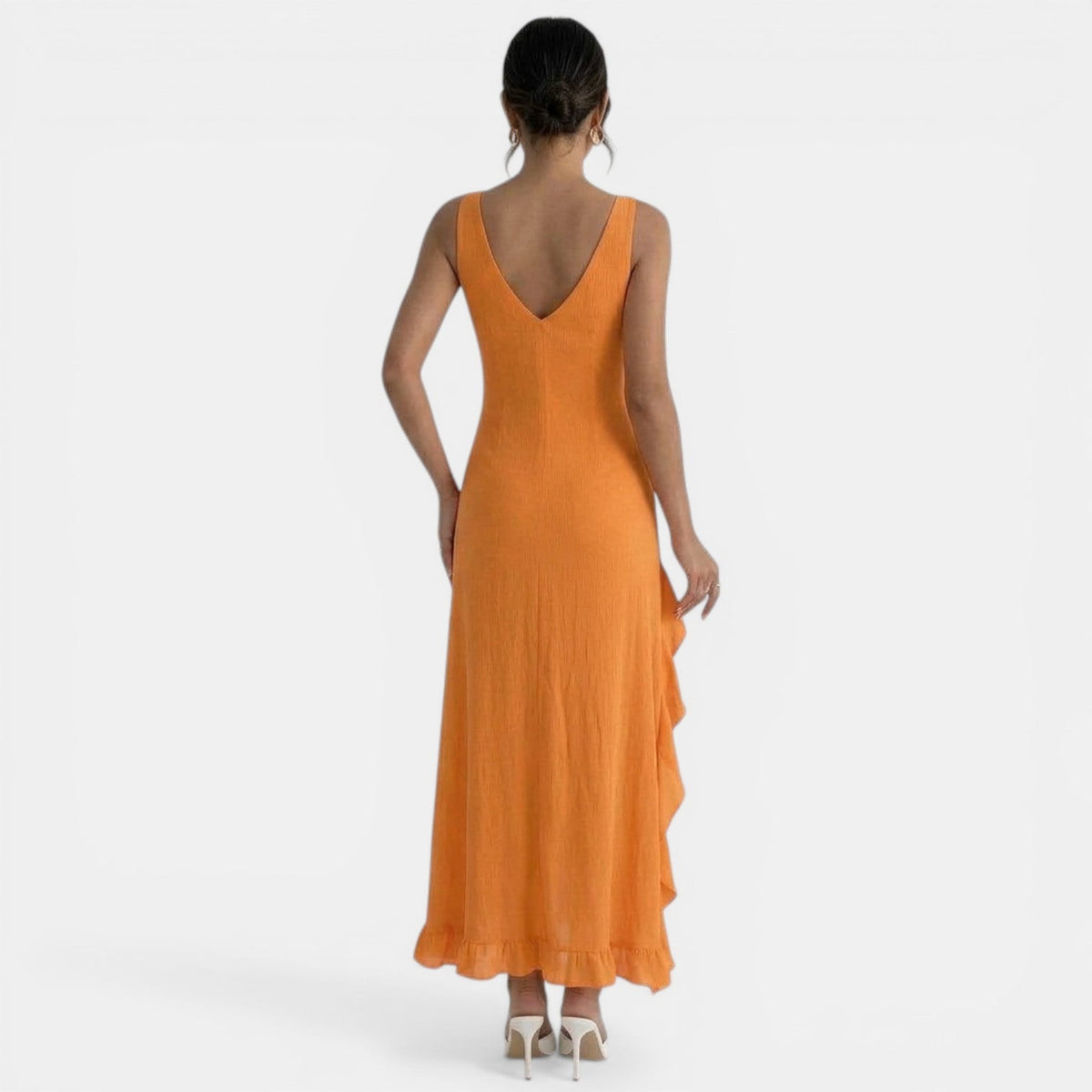 Vestido Midi Elegante Mujer