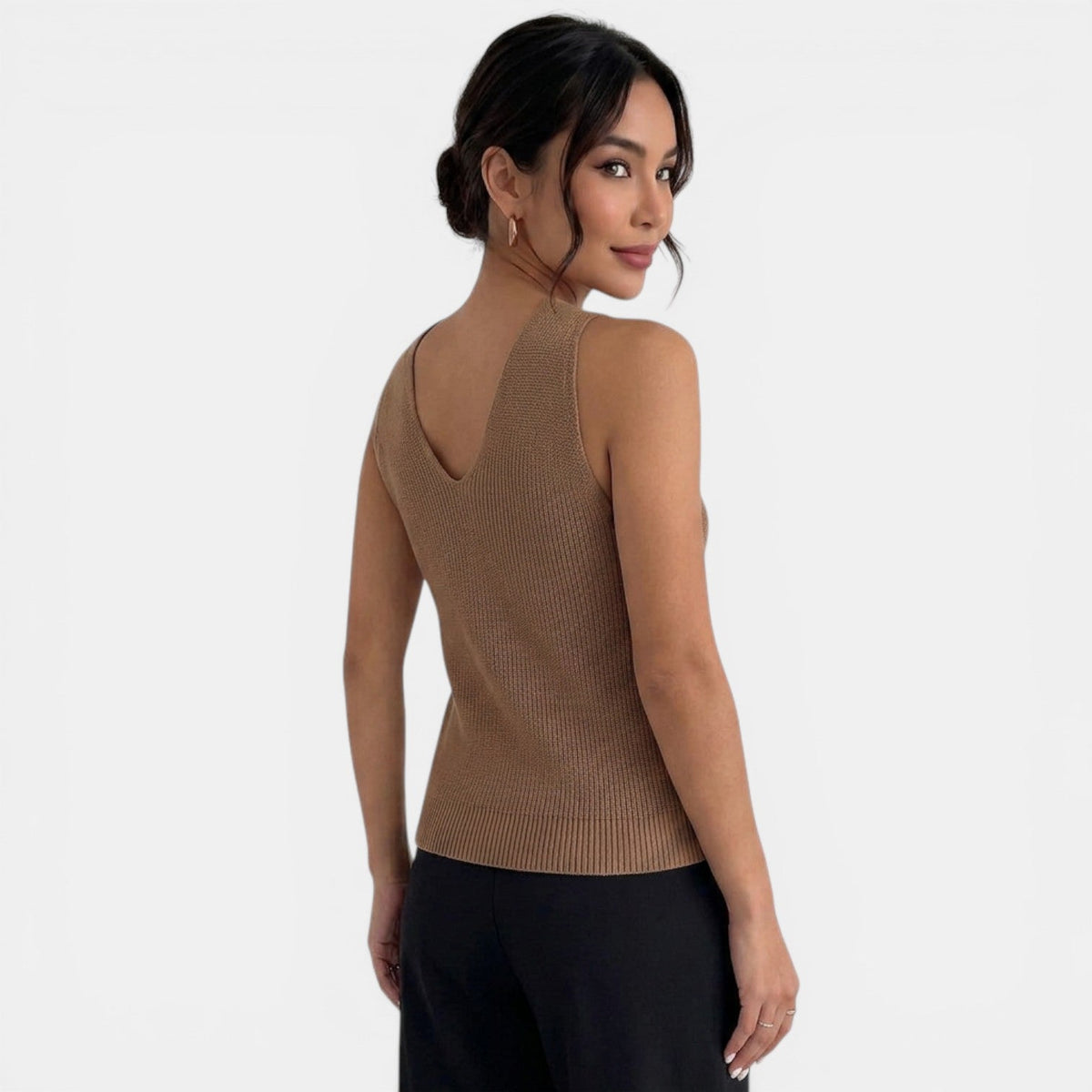 Top Halter Punto Mujer