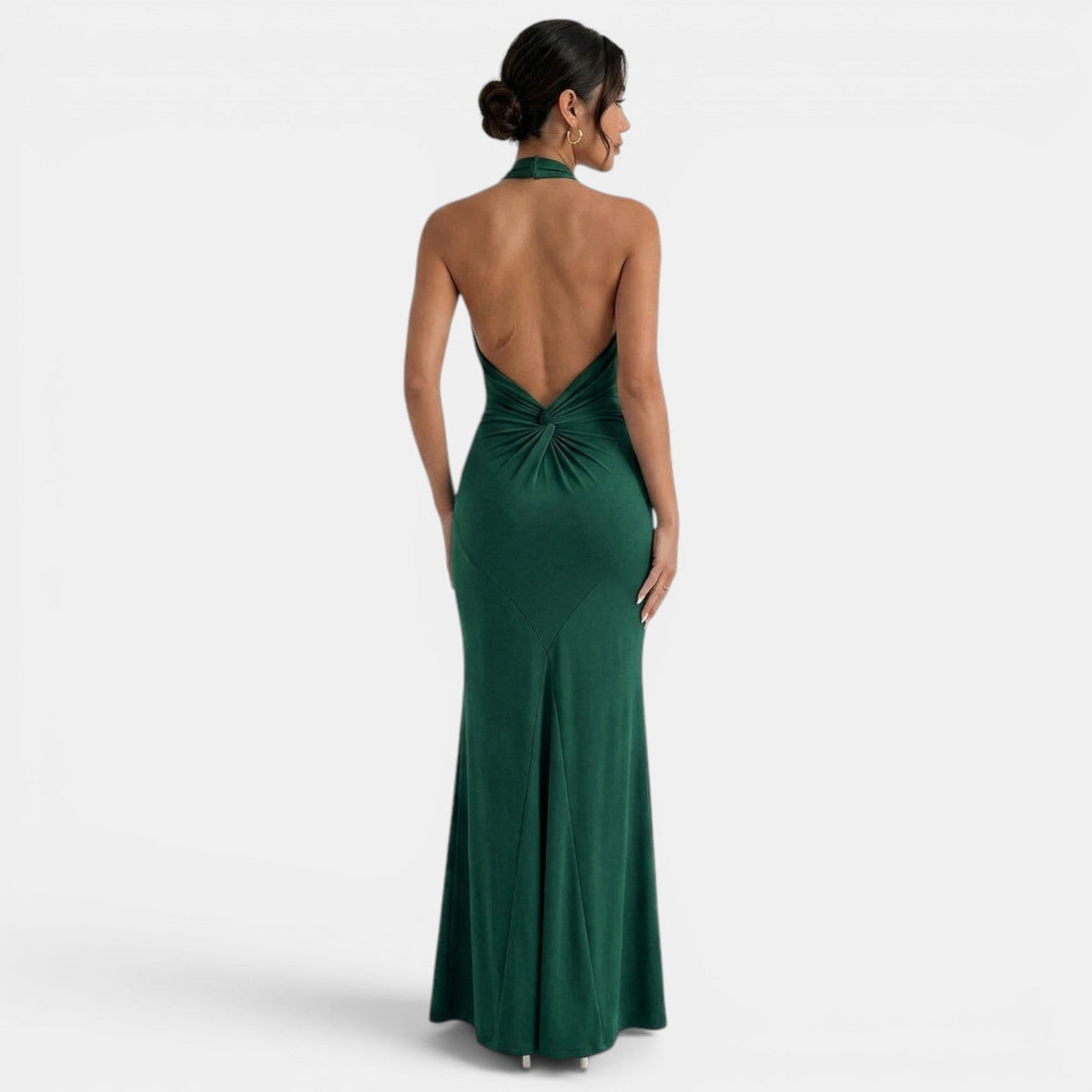 Vestido Largo Halter Elegante Mujer